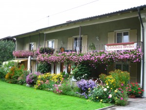 Our cozy B&B - that is THE balcony